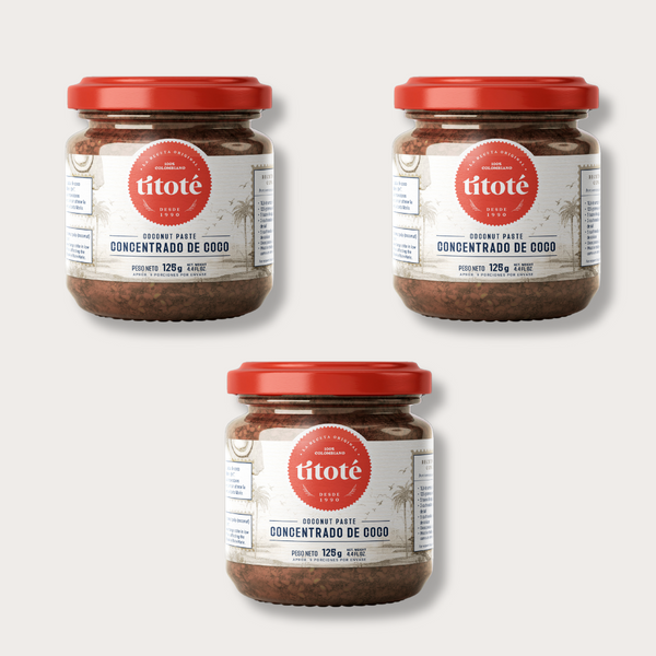 Concentrado de Coco Tripack - Receta del Caribe
